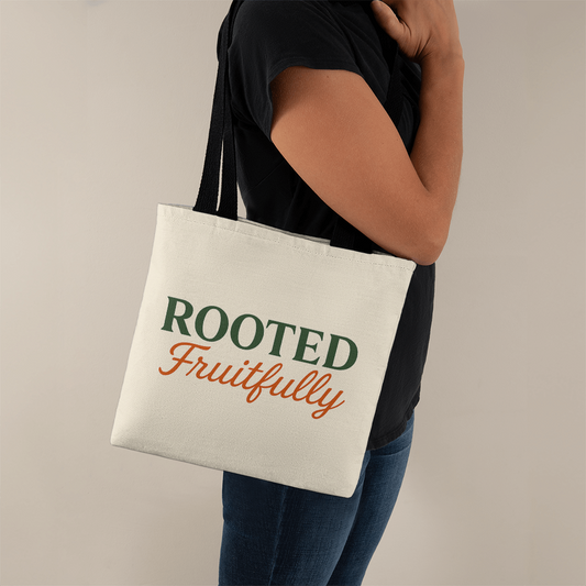 Rooted Fruitfully Tote Bag