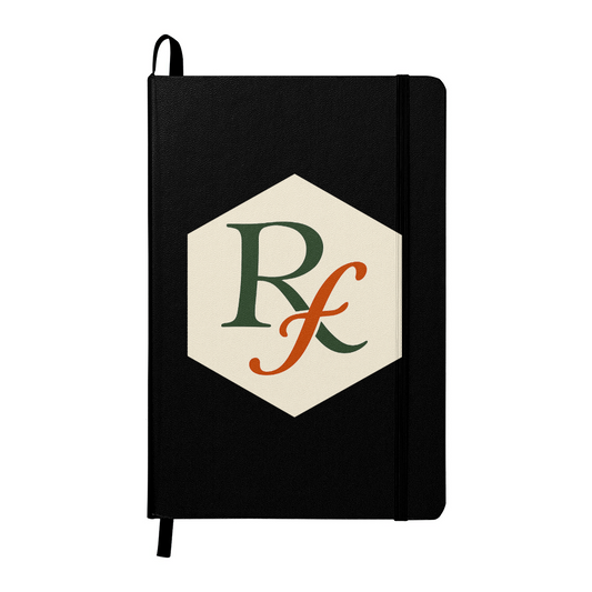 This Rooted Fruitfully journal is designed for every day use, easy to take a long with daily journey.